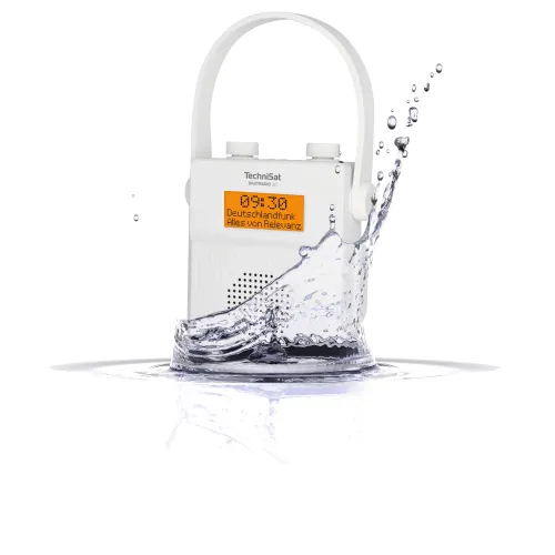 Radioodbiornik TechniSat DigitRadio 30 Radio FM DAB+ Bluetooth Biały