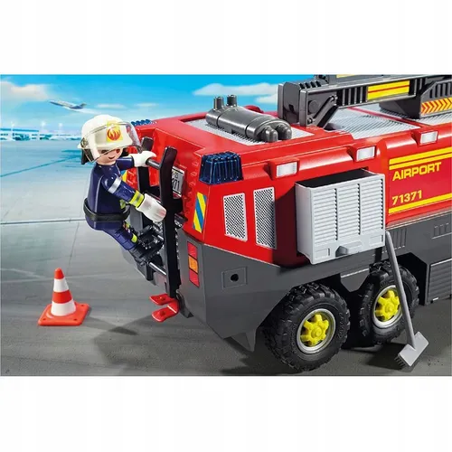 Playmobil 71371 пожарная машина в аэропорту со светом