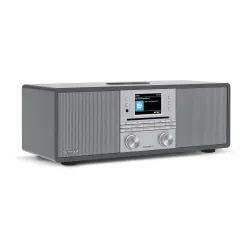 Radioodbiornik TechniSat DigitRadio 650 Radio FM DAB+ Internetowe Bluetooth Czarno-srebrny