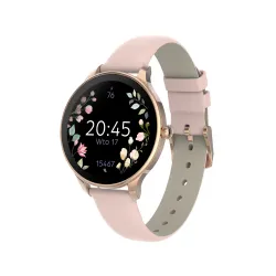 Smartwatch Forever Velora SB-306 38mm Różowe złoto