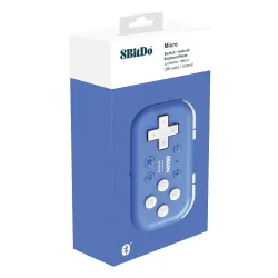 Pad 8BitDo Micro Bluetooth do Nintendo Switch Android Niebieski