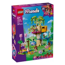 LEGO Klocki Friends 42666 Kocie przyjęcie urodzinowe i domek na drzewie