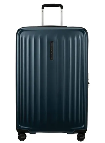 Walizka duża poszerzana Samsonite Fyrm EXP - steel blue