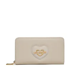 Большой женский кошелек LOVE MOSCHINO Jc5730pp0hkl0110 Avorio