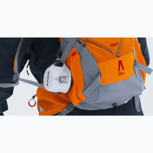 Kubek turystyczny Alpinus Emaliowany Ryś biały