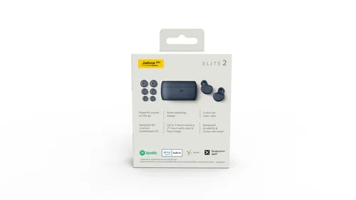 Беспроводные наушники Jabra Elite 2 Bluetooth 5.2 Navy