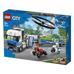 Конструктор Lego City полицейский вертолет эвакуатор (60244)