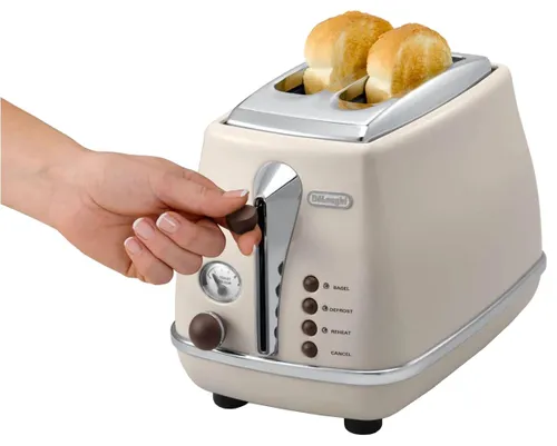 Toster DELONGHI Icona Vintage CTOV2103.BG Beżowy