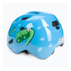 Kask rowerowy dziecięcy ABUS Smiley 3.0 blue croco