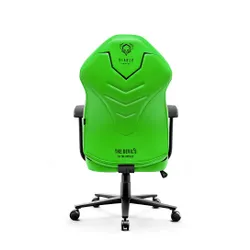 Fotel Diablo Chairs X-Gamer 2.0 Normal Size Gamingowy do 150kg Skóra ECO Tkanina Green emerald