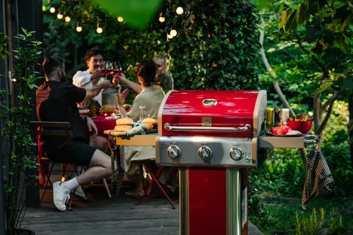Grill gazowy KENMORE Color PG-4030400LN-RD Czerwony