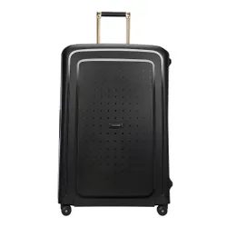 Mare XL Samsonite s ' cure DLX valiza - negru / aur delicios