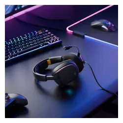 Słuchawki GLORIOUS GHS Eternal RGB GLO-A-2PC-BLK Nauszne