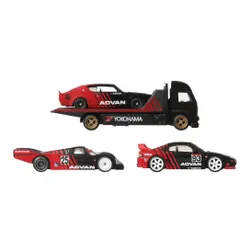 Zestaw pojazdów Hot Wheels Premium Advan Racing Team JBM06 (4 szt.)