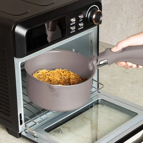 Zestaw patelni i garnków BERLINGER HAUS Taupe Nordic BH-8422 (13 elementów)