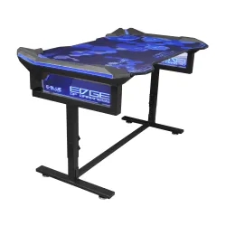 Biurko E-BLUE EGT004BK 135cm Regulacja wysokości Czarno-niebieski