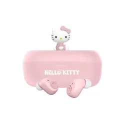 Słuchawki bezprzewodowe OTL Technologies Hello Kitty 3D Character Collectible TWS Earphones Dokanałowe Bluetooth 5.3 Różowy