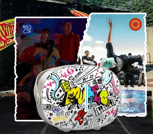 Głośnik mobilny W-KING T8II Music Wielokolorowy