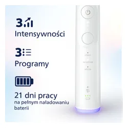 Szczoteczka soniczna PHILIPS Sonicare 6500 HX7410/02 Biały