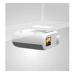 Radioodbiornik Hama DIR400 Radio FM, DAB, Internetowe Wi-Fi Bluetooth Biało-szary
