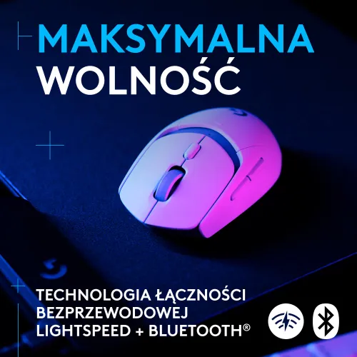 Myszka gamingowa Logitech G309 Lightspeed Biały