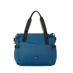 Torba na ramię szoperka Galactic Tote Bag Hedgren - neptune blue