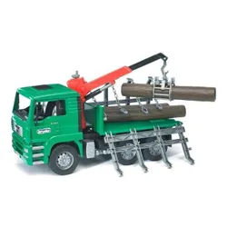 Bruder Professional Series MAN Timber Truck with Loading Crane (02769)