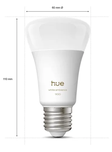 Inteligentna żarówka LED PHILIPS HUE 929003854901 8.1W E27 Bluetooth, ZigBee