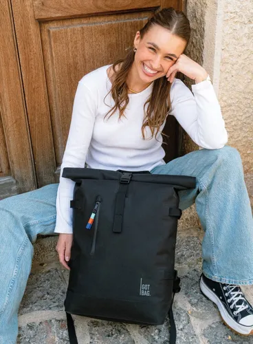 Рюкзак городской GOT BAG Rolltop 2.0 - black