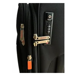 Summerfunk walizka średnia poszerzana American Tourister - black - outlet