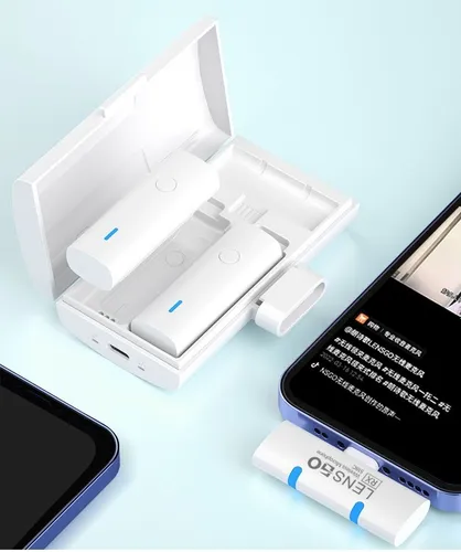 Mikrofon krawatowy LENSGO 518C Lightning