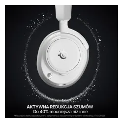 Słuchawki bezprzewodowe z mikrofonem SteelSeries Arctis Nova Pro Omni Nauszne Biały