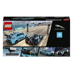 Конструктор Lego Speed Champions Formula E Panasonic Jaguar Racing GEN2 car и Jaguar I-PACE Etrophy (76898)