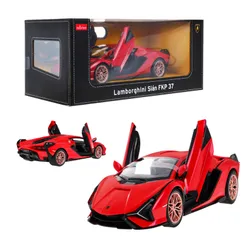 Duży samochód zdalnie sterowany COIL RC Lamborghini SIAN otwierane drzwi światła czerwony