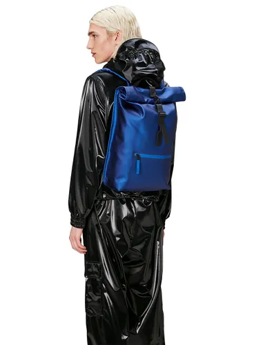 Велосипедный рюкзак Rains Rolltop Rucksack-storm