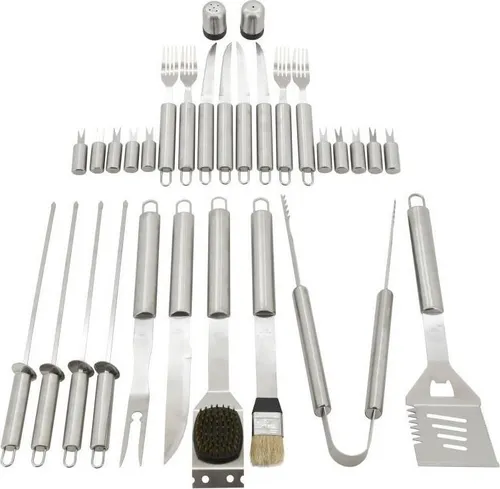 Cattara 30pcs barbekü alet seti