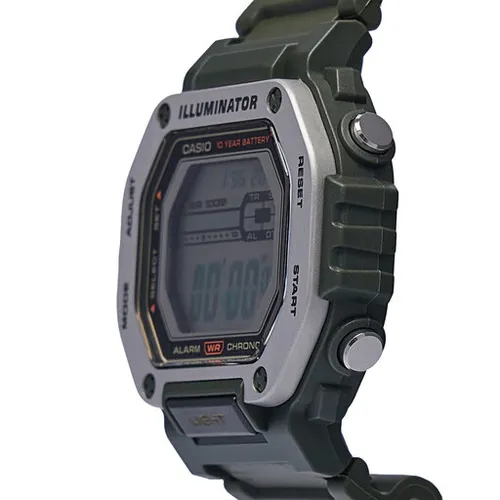 Casio Digital MWD-110H-3avef Green saati