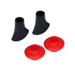 Kije do Nordic Walking Viking Pro-Trainer czerwone