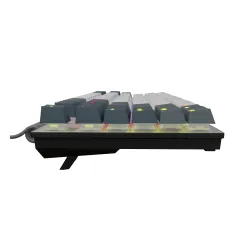 Klawiatura mechaniczna Lorgar Azar 514 TKL RGB Biało-czarny