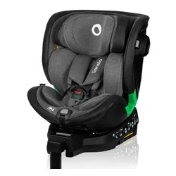 Fotelik samochodowy LIONELO Harmony i-Size 40-150 cm (0-36 kg) Grafitowy