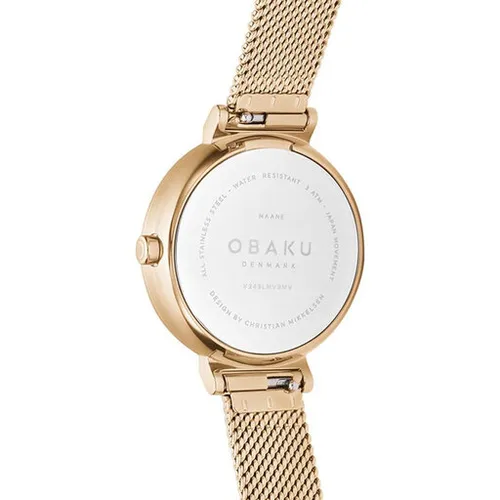 Obaku Maane V243LMVBMV Saat Gül Altın