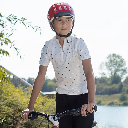 Kask rowerowy dziecięcy woom Kids red