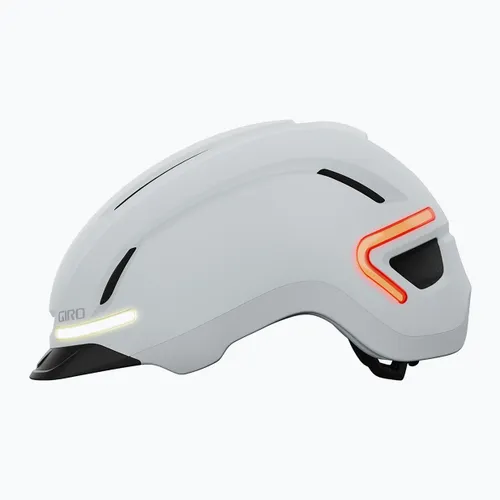 Kask rowerowy Giro Ethos Integrated MIPS LED matte chalk