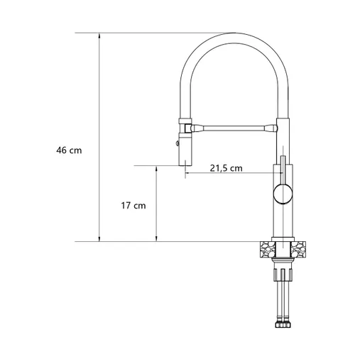 Bateria MYQ Parana PAR0116 Czarny mat