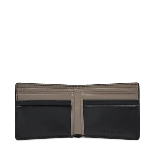 Большой мужской кошелек Tommy Hilfiger Th Central Cc And Coin Black BDS