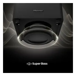 Soundbar Hisense HT SATURN 4.1.2 Bluetooth Dolby Atmos DTS X
