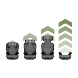 Fotelik samochodowy TULANO Joy 45 I-Size 100-150 cm (15-36 kg) Szary