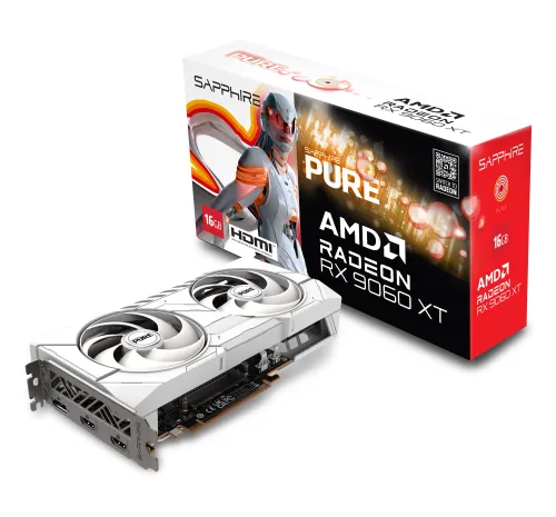 Karta graficzna Sapphire Pure Radeon RX 9060 XT 16GB GDDR6 128bit FSR