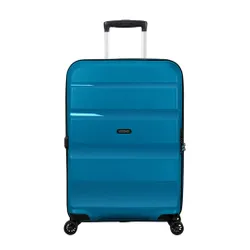 Средний расширяемый чемодан American Tourister Bon Air DLX-seaport blue