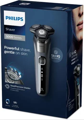 Бритва Philips Series 5000 S5587 / 30 SkinIQ-триммер